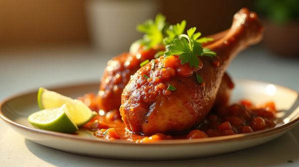 Préparez un colombo de poulet savoureux et épicé